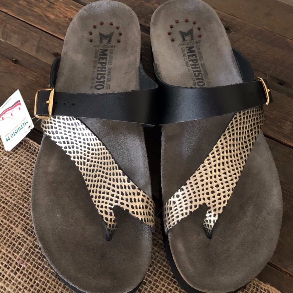 Mephisto Helen Mix Sandal - Womens Size 12 (42)